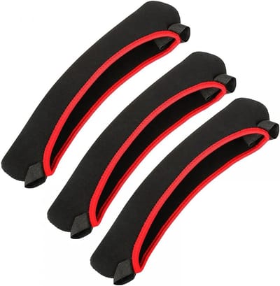 3 Stuks Omkeerbare Visbril Cover - 13 X 3,5 Inch Waterdichte Neopreen Optische Schietbereik Beschermende Tas voor Niet-Vergrotende Richt Bril en Accessoires