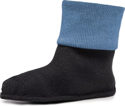 Ladeheid Sokken voor Regenlaarzen - Kinderen - Fleecesokken - LA-LA40-249-WW - Blauw - 22/23