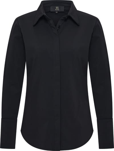 Mylady Travelsoft Blouse Sangari maat XS Black ML01-275-2701,stofsamenstelling 80% polyamide 20% elastaan , Een duurzame, kreukvrij, snel droog. wassen 30°C - niet in droger , comfort van stretch