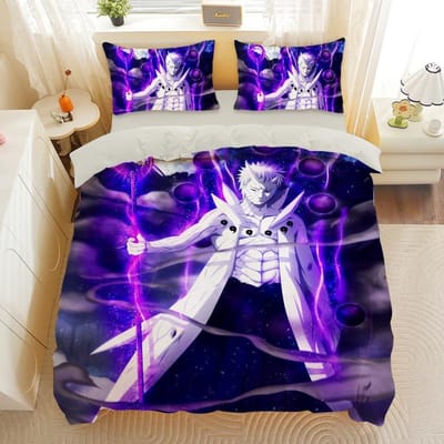 Anime Naruto Naruto Dekbedovertrek Kussensloop Eenpersoonsbed Slaapkamerdecoratie Thuis Kinderen Beddengoedset 135x200cm Jongen Meisje Cadeau 70x133cm