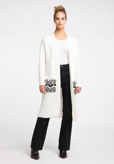 IZIA gebreid vest lomasi