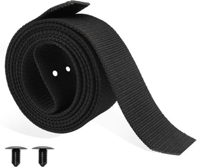 Golfkar Tas Rack Riem - Golftas Houder - Golfen - Verdikte Nylon Singel - 78 inch - Zwart
