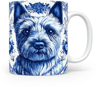 Mok Norwich terrier Beker voor koffie of tas voor thee, cadeau voor dierenliefhebbers, moeder, vader, collega, vriend, vriendin, kantoor, opa, oma, hond, kerst, sinterklaas, verjaardag