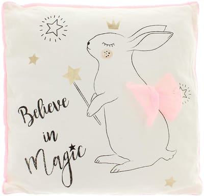 Dailygoods- Knuffelkussen Zacht - Decoratief Kussen - Sierkussen - 40x40 cm - Katoen - Tule Applicatie