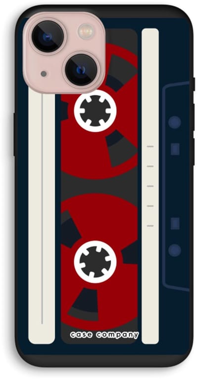 Case Company® - Hoesje geschikt voor iPhone 13 hoesje - Here's your tape - Biologisch Afbreekbaar Telefoonhoesje - Bescherming alle Kanten en Schermrand