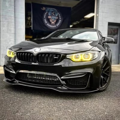 XEOD CSL LED DRL angel eyes modules Geel geschikt voor BMW 3 & 4 Serie - 2 stuks - Adaptive LED koplampen LCI - Complete set