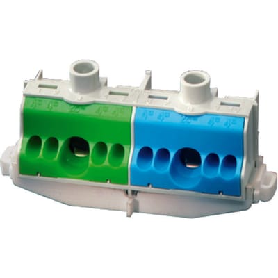 Hensel PE en N-klembevestiging met DIN-rail - FC PN 10