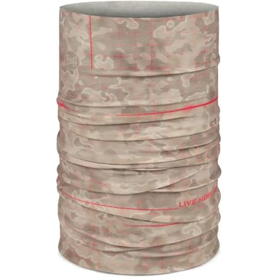 BUFF© Original EcoStretch SHATTEX BIRCH GRAY - Nekwarmer