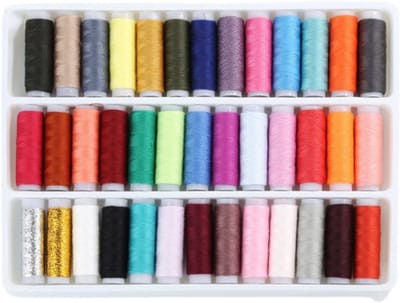 Knaak Naaigaren Set - 39 Kleuren - Voor Naaimachine, Borduren, Knutselen & DIY Projecten