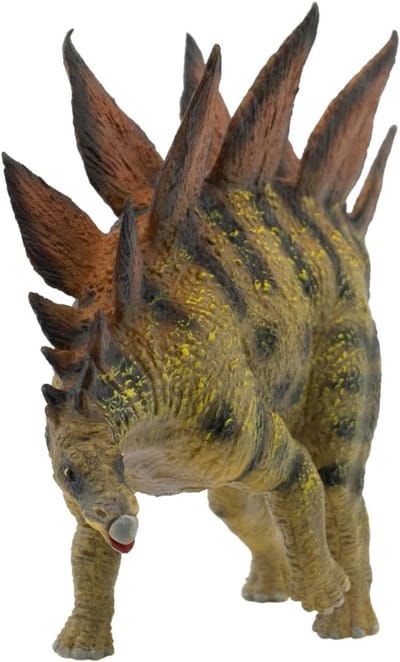 Bullyland 61470 – Speelfiguur Stegosaurus Museum Lijn – ca. 12,4cm – levensecht en detailrijk vormgegeven – ideaal als educatief speelfiguur, decoratie of klein cadeautje voor kinderen vanaf 3 jaar