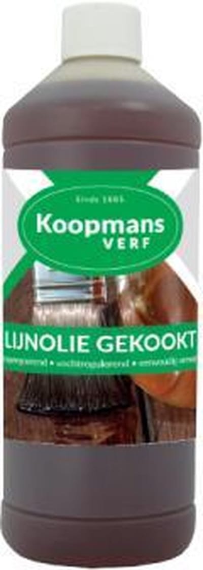 Gekookte Lijnolie - 1 liter