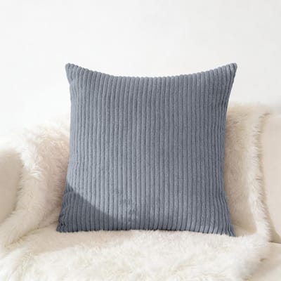 Corduroy Kussensloop 40X40 45X45 50x50cm Zachte Pluche Flanellen Kussenhoes Pluizige Bank Kussensloop voor Sofa Woonkamer Decoratie 40X40CM