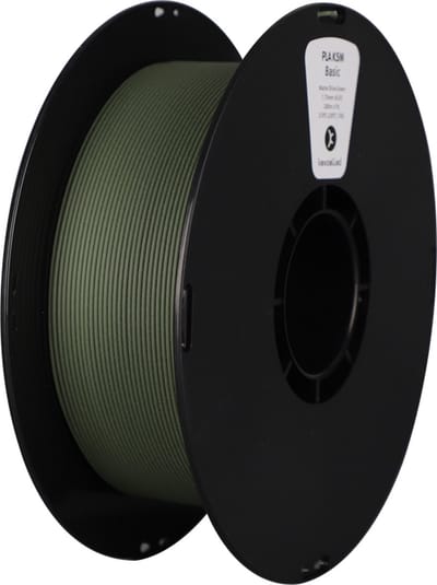 Kexcelled PLA Mat Olijf Groen/Olive Matt 1.75mm 1kg 3D Printer filament - NEW STOCK!