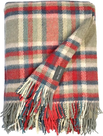 Fleece Plaid - Deken Sprei - Comfort en Warmte - Premium Kwaliteit Fleece - 150 x 210cm - Donkerrood