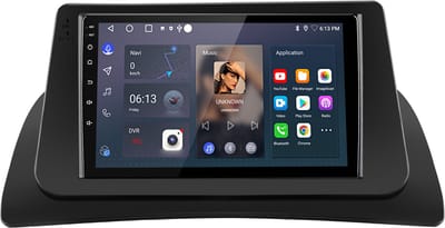 Junsun Android 15 Autoradio Geschikt Voor Renault Kangoo II 2008-2021 Accessoires - 4GB+64GB - Draadloze CarPlay & Andriod Auto - GPS-Navigatiesystem - Bluetooth - WIFI - 9-inch Touchscreen - DSP - Stuurwielbediening