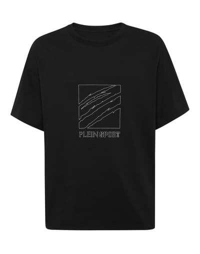 T-Shirt Ronde Hals Ss Scratch