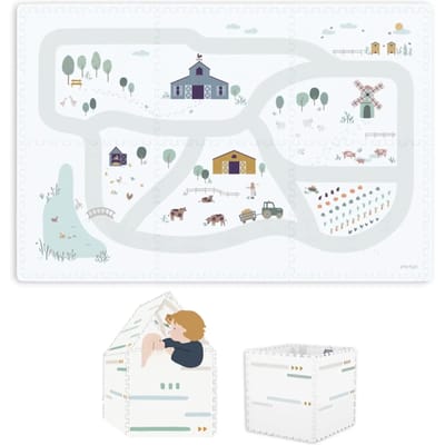 Tapis de jeu puzzel en huisje Play&Go Farm