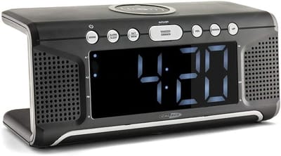 Digitale Wekker met FM Radio en Draadloos Opladen