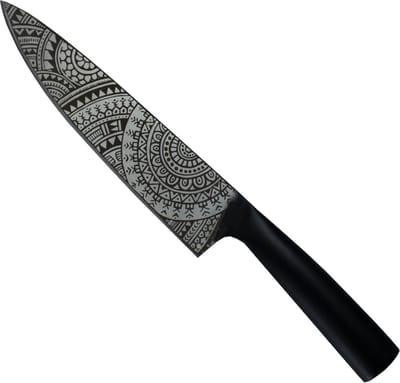 Homey's Schiffmacher Koksmes 20 cm - RVS - Tattoobedrukking - Giftbox