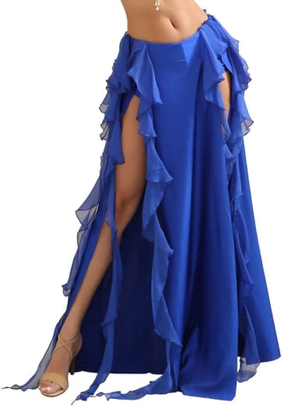 Elegante Lange Buikdansrok voor Vrouwen - Perfect voor Oriëntaalse Dans, Buikdans Kostuum en Dansoptredens