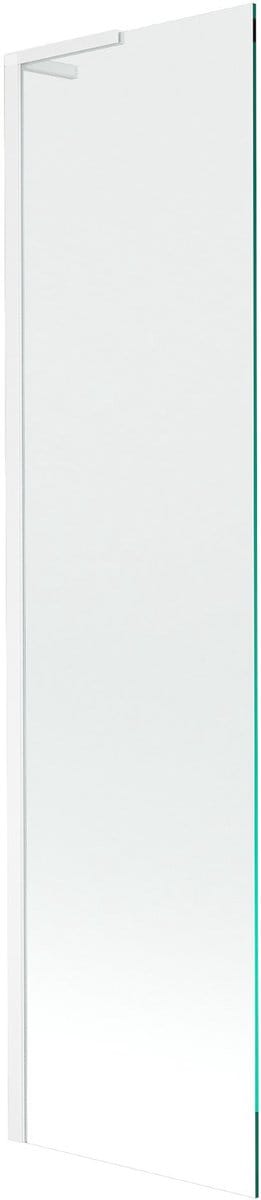 Mexen Next L badwand paneel 1-delig 50 x 150 , transparant, wit - 895-050-000-03-00-20