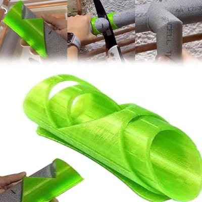 Dailygoods- Pijpisolatie Schuimsnijder - Nauwkeurige Sneden - Gereedschap voor 15-mm/22-mm/28-mm - Eenvoudig te Bedienen - 3-delige Set - Hoogwaardig Kunststof - Buissnijder