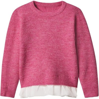 LUPILU Gebreide kinder trui (Roze, 98/104)
