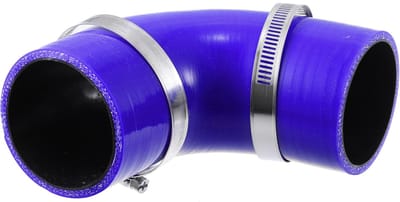 MTTproducts- Silicone Reducer 90 Graden - 63mm Binnendiameter - Slangtype - Kleur Blauw - Universele Pasvorm - Kwaliteitsmateriaal voor Lange Levensduur - Slang