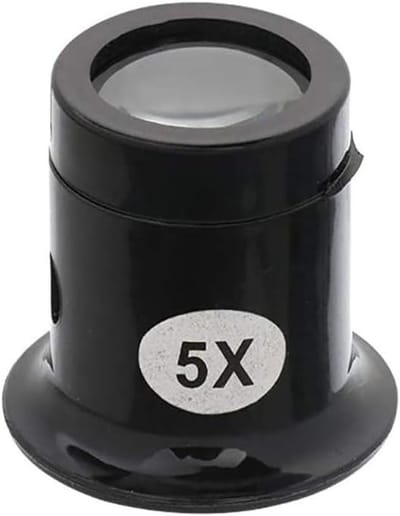Vergrootglas voor Horlogemakers - 5X Vergroting voor Sieraden, Diamanten en Munten Engraving