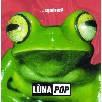 CD LUNA POP - Squerez US001CD Banana Records 1999 US Pop Gebruikt green