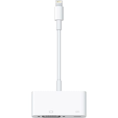 Apple - Adapter - lightning naar VGA - Wit