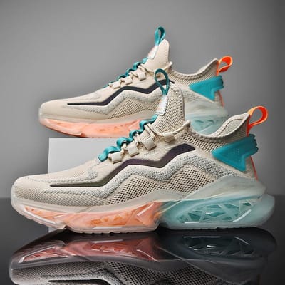 Herfst Nieuwe Herenschoenen Comfortabel Ademend Sportschoenen Grensoverschrijdende Grote Maat Herenschoenen Modetrend Casual Schoenen Alles-match 45 white