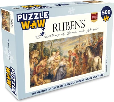 Puzzel The meeting of David and Abigaïl - Rubens - Oude meesters - Legpuzzel - Puzzel 500 stukjes