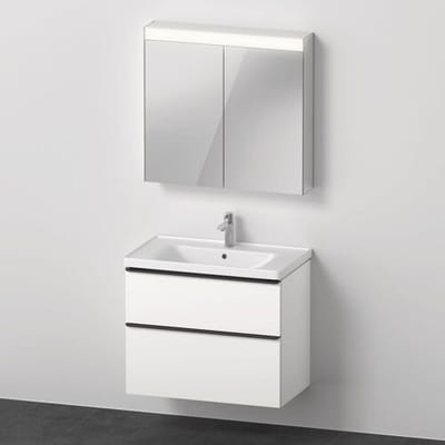 Duravit D-Neo furniture set with mirror cabinet 80 cm DE011601818