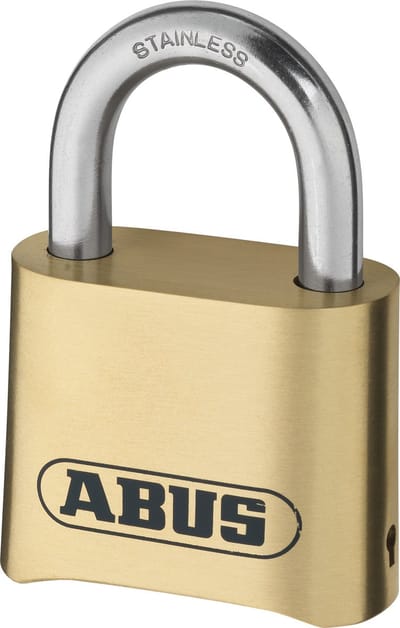 ABUS Cijferslot 180IB/50 - hangslot van messing, weerbestendig