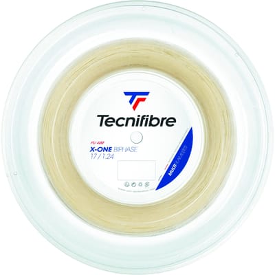 Tecnifibre Reel X-one Tennisracketsnaar 200 M Transparant 1.24 mm