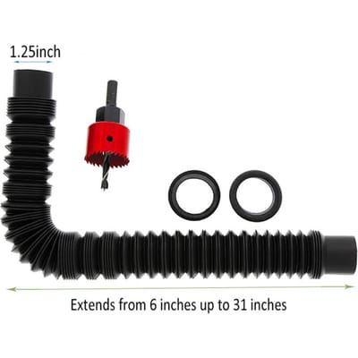 Kit de connecteur de tuyau pour baril de pluie Kit de liaison pour 2 seaux d'eau Diverteur de baril de pluie pour jardin domestique Tâches extérieures