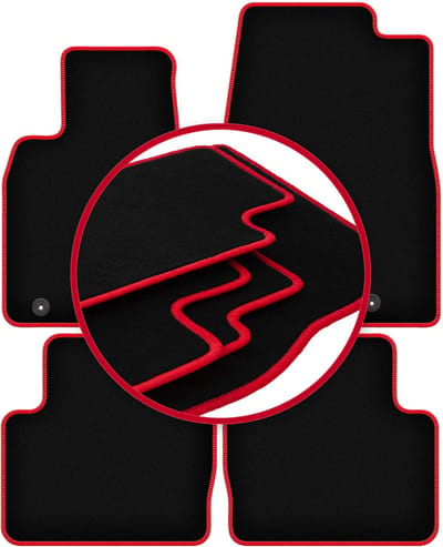 CARLUX-RED automatten voor: Mazda 3 IV hatchback, sedan (2019-)