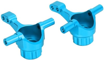 Knuckle Arm Lichtgewicht - Aluminium Knuckle Arm - Stuurcup - Upgrade Onderdelen - Eenvoudige Installatie - Compatibel met Tamiya TT02 - Rc Auto Onderdelen