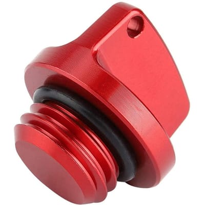 Olievuldopplug CNC Aluminium Racing Motorvervanging voor Honda CBR 250RR 600RR 1000RR CR CRF 125R 150R 250R 450R Red rood