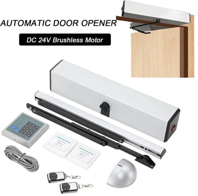 Novari - Automatische draaideuropener - Deuropener - Automatische en handmatige bediening - Stille werking - Hoge draagkracht