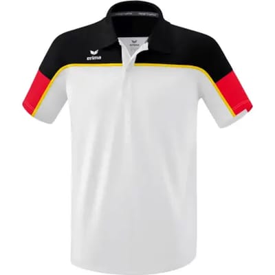 Erima Change Polo Heren - Rood / Zwart / Wit | Maat: S
