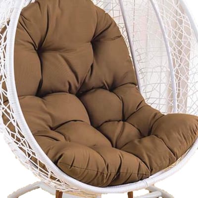 Hangmat Stoel Kussen - Schommelstoel Pad - Buiten Ontspannen - Extra Dikke Vulling - 120x90cm - Taupe