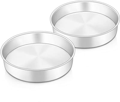 Dailygoods - Set van 2 Ronde Cake Mallen - 24 cm, Veilig en Gezond