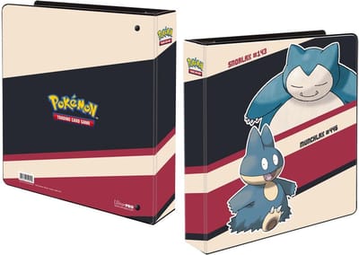 Pokemon TCG Binder Album Snorlax and Munchlax