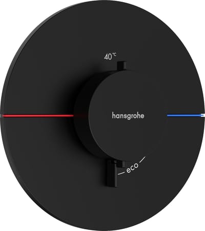 Hansgrohe ShowerSelect Comfort S Afbouwdeel Inbouwthermostaat Mat Zwart