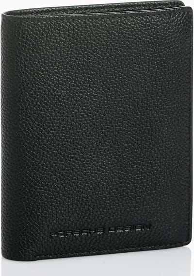 PORSCHE DESIGN Leren Kaarthoes Voyager Billfold 11 Black Zwart
