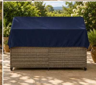 Tuinligbed Poly Rattan Verstelbaar met Kussens – 204 x 55 x 69,5 cm – Luxe Zonnebed Relaxligbed voor Tuin, Terras en Balkon – Bruin – Mobili Bella