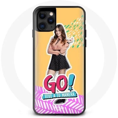 iPhone 11 Hoesje - Mía Cáceres - Volg Je Dromen - Flexibel - Zwart - Inspirerend Ontwerp