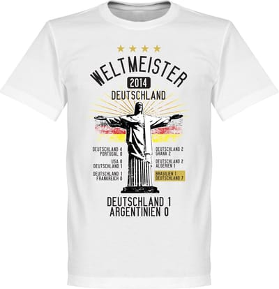 Duitsland Road To Victory T-Shirt WK 2014 - 5XL